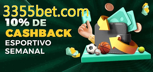 10% de bônus de cashback na 3355bet.com